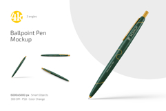 Ballpoint Pen Mockup Set Product Image 1