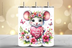 Mouse Tumbler Wrap| Tumbler Sublimation Wrap Product Image 1