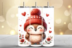 Owl Tumbler Wrap| Tumbler Sublimation Wrap Product Image 1