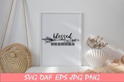 Blessed Grandma Aztec SVG File Product Image 1