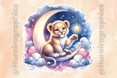 Lion|Printable Animal Sticker Product Image 2