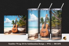 Okulele Tumbler Wrap Sublimation Design 1 Product Image 1