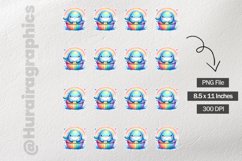 Whale|Printable Animal Sticker Product Image 3