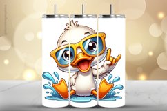 Duck Tumbler Wrap| Tumbler Sublimation Wrap Product Image 1