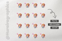 Lion|Printable Animal Sticker Product Image 3