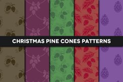 Christmas Pine Cones Patterns Product Image 1