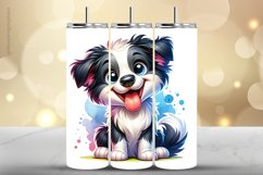 Dog Tumbler Wrap| Tumbler Sublimation Wrap Product Image 1