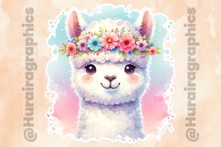 Alpaca|Printable Animal Sticker Product Image 2