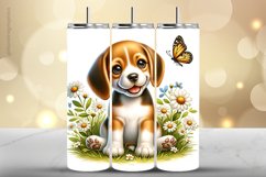 Dog Tumbler Wrap| Tumbler Sublimation Wrap Product Image 1