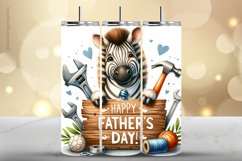 Zebra Tumbler Wrap| Tumbler Sublimation Wrap Product Image 1