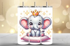 Elephant Tumbler Wrap| Tumbler Sublimation Wrap Product Image 1