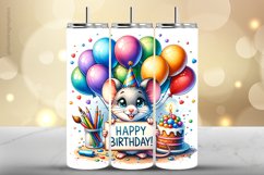 Mouse Tumbler Wrap| Tumbler Sublimation Wrap Product Image 1