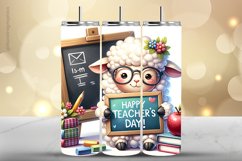 Sheep Tumbler Wrap| Tumbler Sublimation Wrap Product Image 1