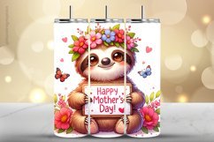 SlothTumbler Wrap| Tumbler Sublimation Wrap Product Image 1