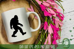 Bigfoot SVG | Laser Cut Design | Silhouette Cricut Glowforge Product Image 1