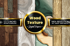 Wood Texture Woodgrain Texture Digital Papers - 04 Variation Product Image 1