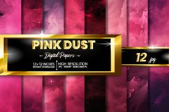 Pink Dust Digital Papers Bundle Product Image 1