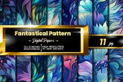 Fantastical Pattern Digital Papers Bundle Product Image 1