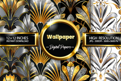 Wallpaper Digital Papers - 04 Variations Product Image 1