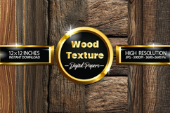 Wood Texture Woodgrain Texture Digital Papers - 04 Variation Product Image 1