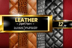 Leather Digital Papers Bundle Product Image 1