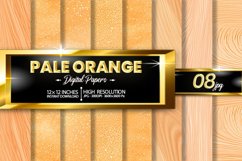 Pale Orange Digital Papers Bundle Product Image 1
