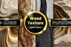 Wood Texture Woodgrain Texture Digital Papers - 04 Variation Product Image 1