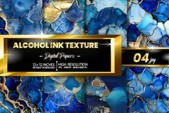 Alcohol Ink Texture Digital Papers Product Image 1