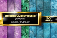 Limodorum Distressed Digital Papers Bundle Product Image 1