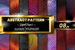Abstract Pattern Digital Papers Product Image 1