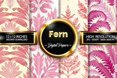 Fern Digital Papers - 04 Variations Product Image 1