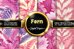 Fern Digital Papers - 04 Variations Product Image 1