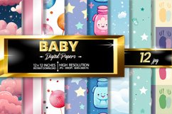 Baby Digital Papers Bundle Product Image 1