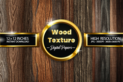 Wood Texture Woodgrain Texture Digital Papers - 04 Variation Product Image 1