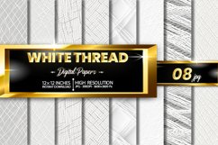 White Thread Digital Papers Bundle Product Image 1