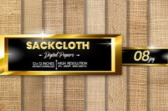 Sackcloth Digital Papers Bundle Product Image 1