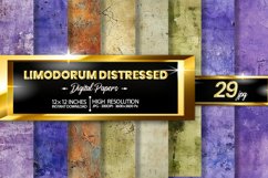 Limodorum Distressed Digital Papers Bundle Product Image 1