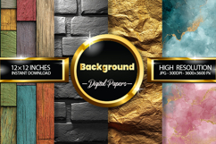 Background Digital Papers - Background Texture Product Image 1