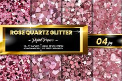 Rose Quartz Digital Papers - 04 Variations Product Image 1