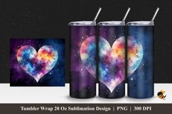 Fantasy Love Tumbler Wrap Sublimation Design 1 Product Image 1