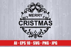 Christmas SVG - Christmas Ornament SVG Product Image 2
