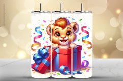 Lion Tumbler Wrap| Tumbler Sublimation Wrap Product Image 1