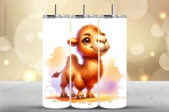 Camel Tumbler Wrap| Tumbler Sublimation Wrap Product Image 1