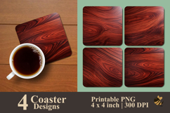 Redwood Majestic Coaster Sublimation Design Product Image 1