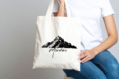 4 Mountain Silhouette Illustration Product Image 2