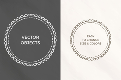 Hand Drawn Circle Frames Product Image 4