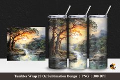 Beauty Gallery Tumbler Wrap Sublimation Design 1 Product Image 1