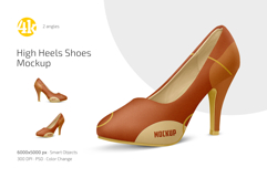 High Heels Shoes Mockup Set Product Image 1