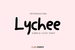 Lychee Font Product Image 1