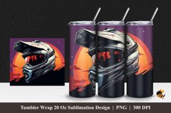 Safety Ride Tumbler Wrap Sublimation Design 1 Product Image 1